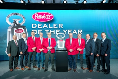 TLG Peterbilt has earned Peterbilt Motors Company's 2022 Dealer of the Year.
