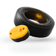 Gen II sensors are mounted to the inner liner of the tire and are brand agnostic.