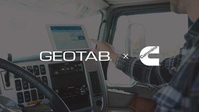 Geotab and Cummins integration