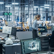 R&D at an automotive manufacturing plant