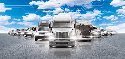 Trucks with Aperia Halo tire pressure devices