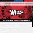 Wilson's new website