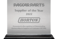Paccar Parts supplier of the year award for 2022