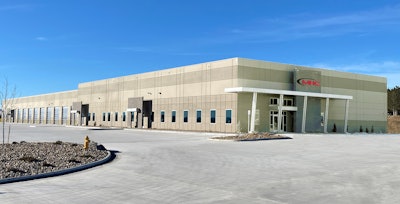 The outside of the new MHC Kenworth-South Denver dealership.