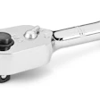 Snap-on stubby handle ratchet