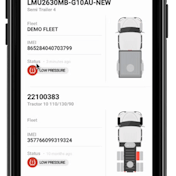 iPhone screenshot of TireView LIVE