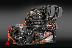 Toyota's Class 8 hydrogen fuel cell kit will be available later this year.