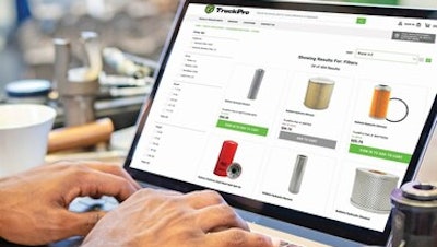 TruckPro's updated e-commerce platform