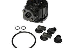 Dayton's oil separator breather assembly