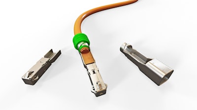 Three examples of a sealed connector from Eaton.
