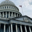 U.S. Capitol building image from the ground