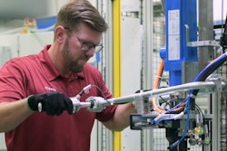 ZF transmission production line testing