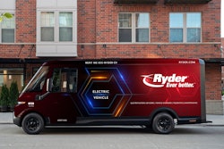 RyderElectric+ will largely focus on light and medium-duty EVs like GM's all-electric BrightDrop van shown above.