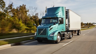 Volvo VNR electric truck