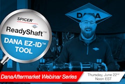 Dana driveshaft webinar