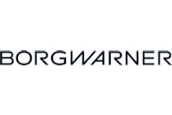 The BorgWarner logo.