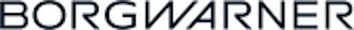 The BorgWarner logo.