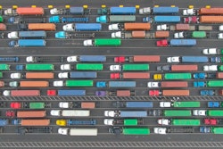 semis loaded with containers