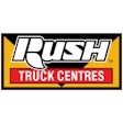 The Rush Truck Centres of Canada logo in black, yellow, white and red.