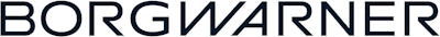The BorgWarner logo.