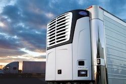 A Carrier Transicold unit on a trailer.