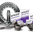 A group of Spicer Select branded parts.