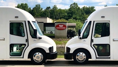 Workhorse C Series electric step vans