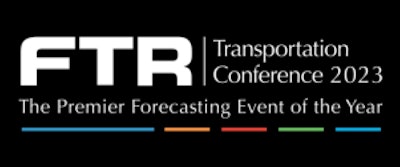 FTR Transportation Conference 2023 logo with 'The Premier Forecasting Event of the Year' underneath.