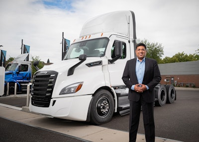 Rakesh Aneja, head of eMobility at Daimler Trucks North America