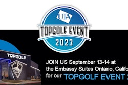 UTA Topgolf event