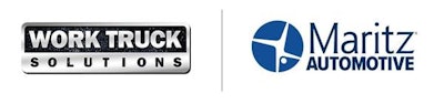 Work Truck Solutions logo with Maritz logo