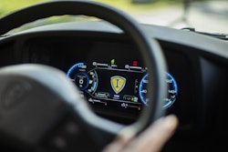 Navistar International tractor dashboard