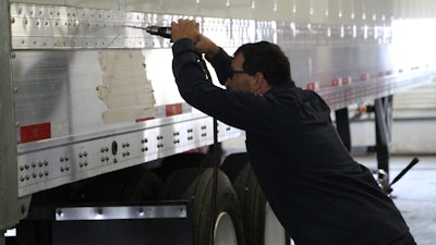 Stoops Trailers technicians at work