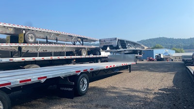 Tri-State Trailer Sales stockyard