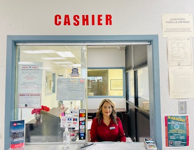 Vernon Gene's cashier