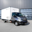 Ballard, a market leader of PEM fuel cell systems, and the German specialist for sustainable passenger and freight transport, Quantron AG, have been developing zero-emission fuel cell electric commercial vehicle platforms in a partnership since September 2021. The heavy-duty truck QUANTRON QHM FCEV and the light-duty truck QUANTRON QLI FCEV are the first examples of this fruitful collaboration – both class-leading in range and technical package. Five hydrogen powered light transporters have already been delivered to an European customer