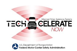 The Tech-Celerate Now logo from the Federal Motor Carrier Safety Administration.
