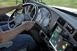 Driver using Traxen iQ-Cruise system