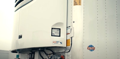 Cargobull 655MT TRU on Utility reefer trailer