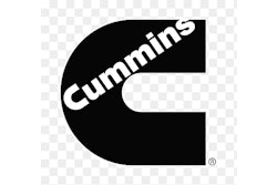 A black-and-white Cummins logo.