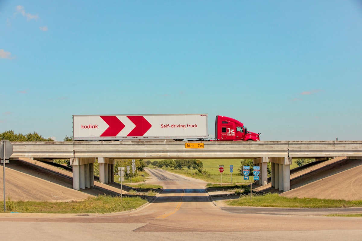 Maersk, Kodiak launch first autonomous lane between Houston, Oklahoma City Trucks, Parts, Service