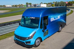 Shyft Group's Blue Arc EV delivery vehicle