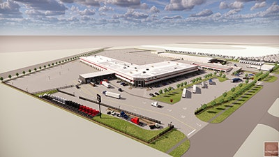 A rendering of a new Stoops facility in Indianapolis.