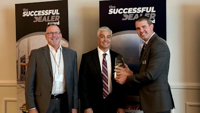 Successful Dealer Award presentation