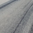 Tire tracks on the highway