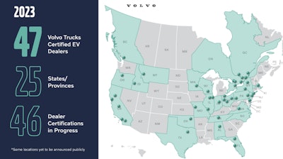 Volvo's dealer network