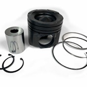 An IPD Cummins X15 engine rebuild kit.