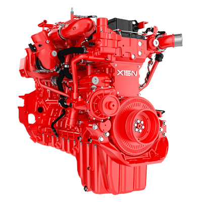 Cummins X15N natural gas engine