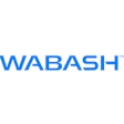 The blue-and-white Wabash logo.