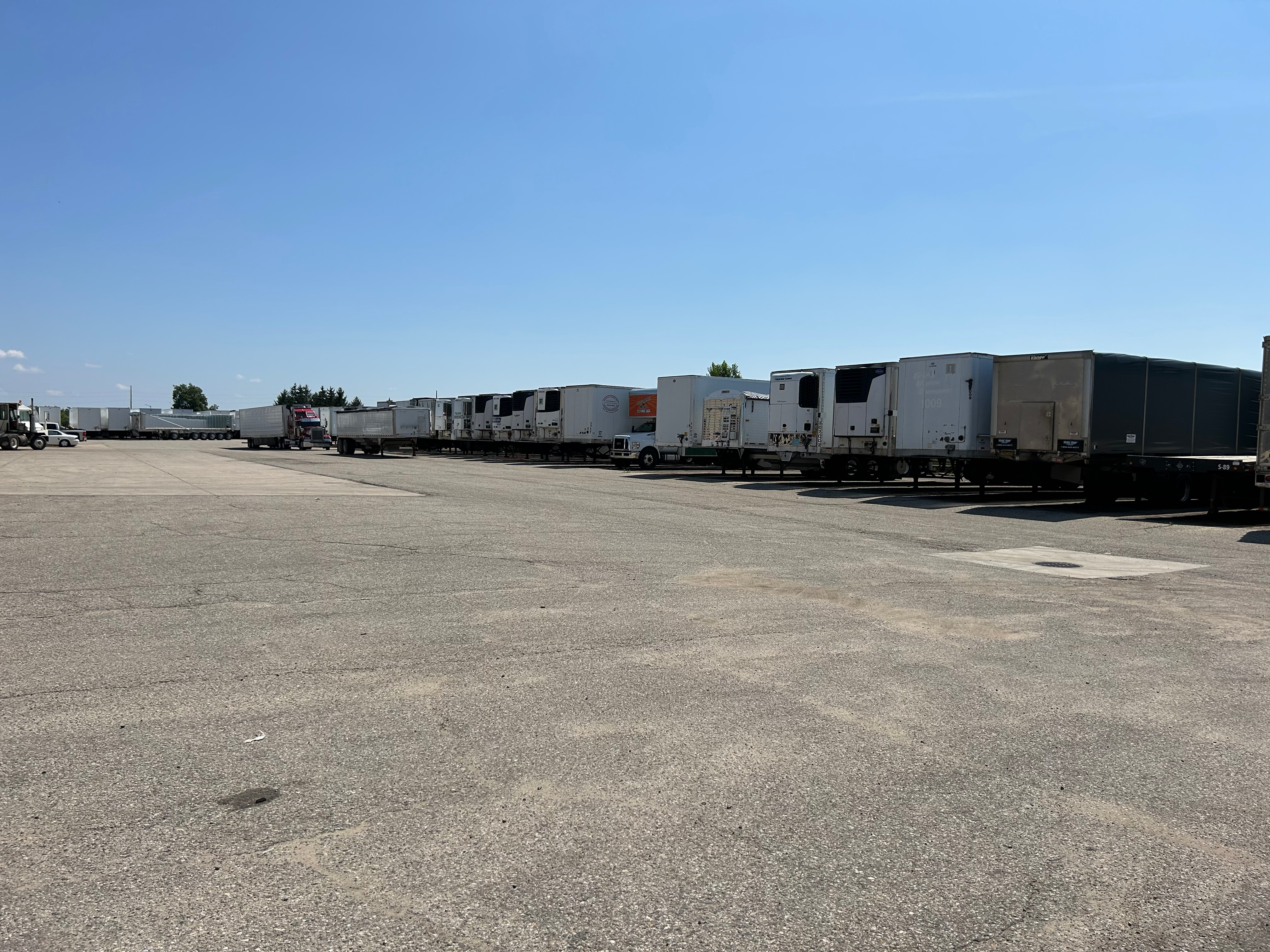 TRAILERS ON A LOT